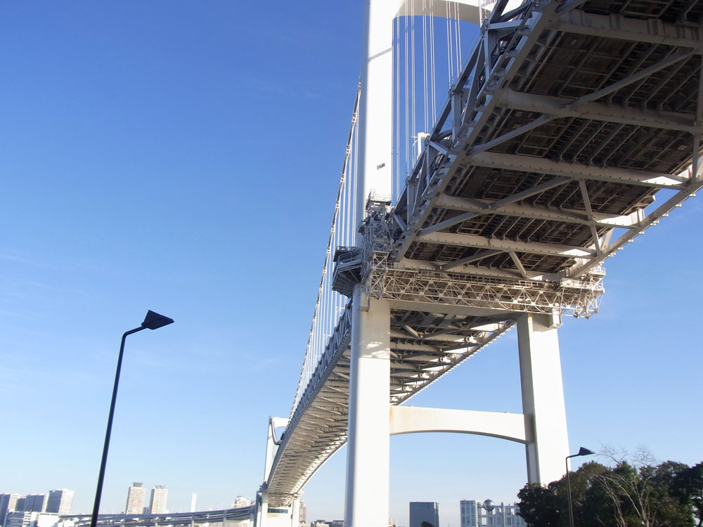 レインボーブリッジ遊歩道/観光/東京観光/東京観光タクシー/tokyo